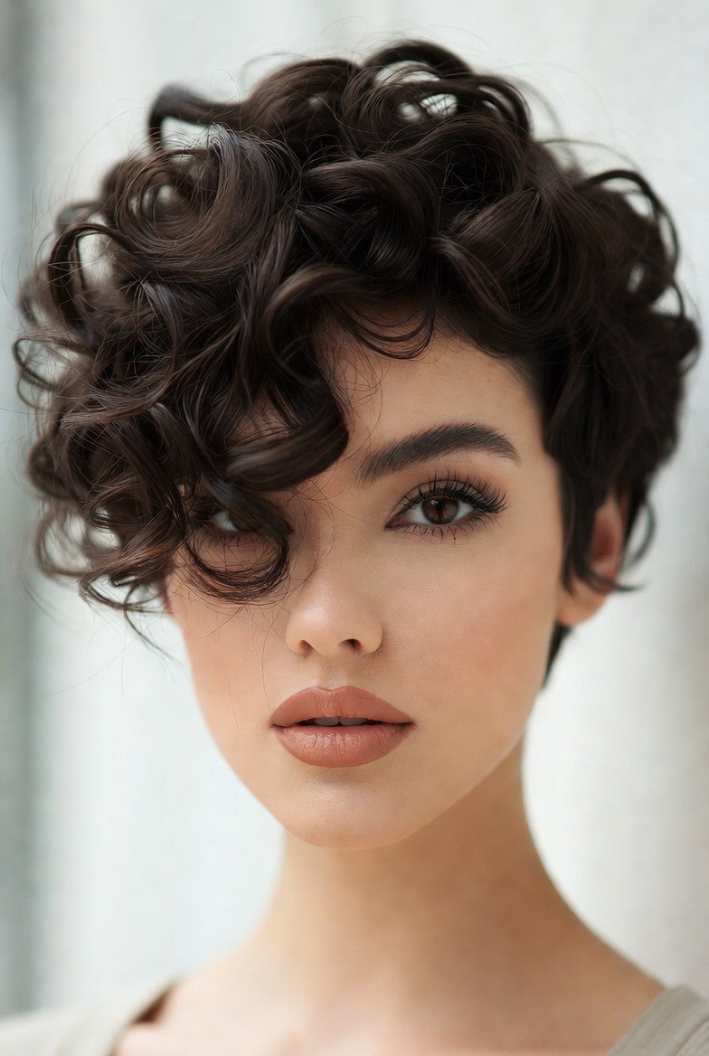 Curly Pixie