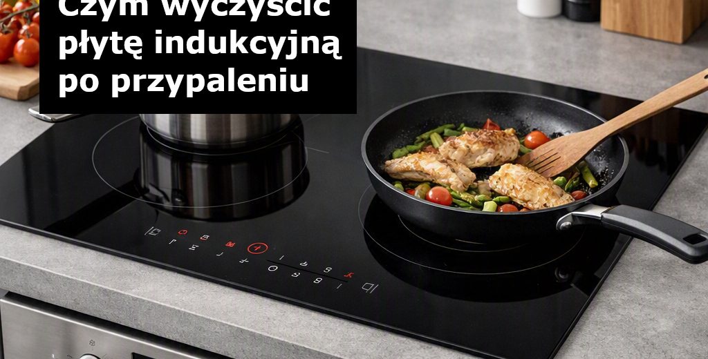 Czym wyczyścić płytę indukcyjną po przypaleniu